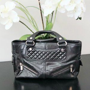 Celine: Vintage Boogie Leather Handbag